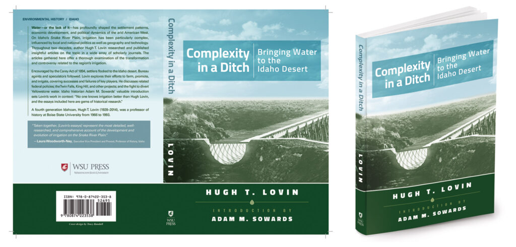 Book cover mock-up for Complexity in a Ditch