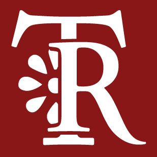 TR icon with half flower for balance.